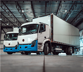 Medium and Heavy Duty EV Maker Delivers 10 Cab and Chasis to Global Retailer