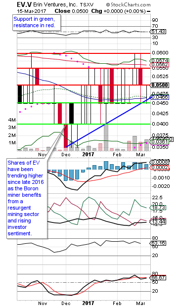 Erin Ventures Inc.